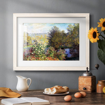 Le coin du jardin à Montgeron, 1876 - reproduction d'un seul cadre