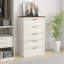 Tall Farmhouse 5 Drawer Dresser