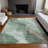 Machine Washable Indoor/Outdoor Claudian ACN1530 Green Rug-109535757
