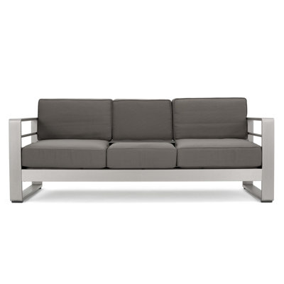 3 Seater Sofa With Metal Tray