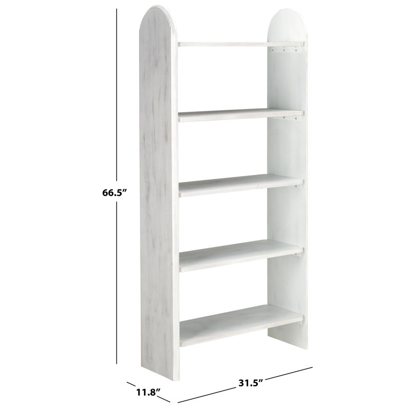 Étagère Bearl, Blanc délavé