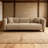 87 In. 3 Seater Modern Upholstered Velvet Sofa-286156238
