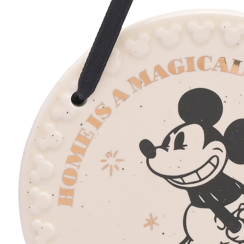Disney Mickey Plaque 'Home'
