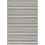 Ellie Indoor & Outdoor Boho Striped Rug Grey/White-176535948