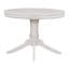 Ensemble de table de salle à manger 5 pièces avec table ronde extensible et chaises rembourrées, parfait pour une utilisation polyvalente et un décor élégant-129386198-129386200-129386202