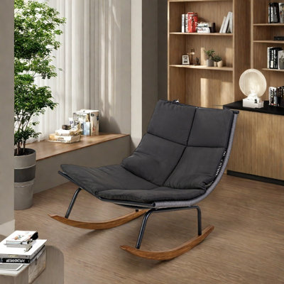 Chaise berçante d'extérieur de qualité supérieure