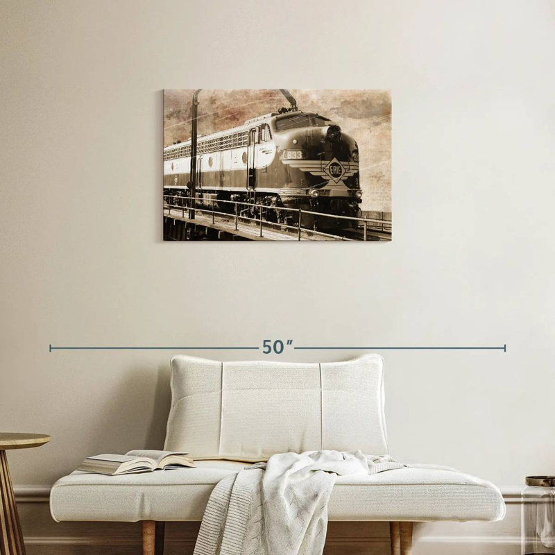 Mehar Erie Train, 20" H x 30" W