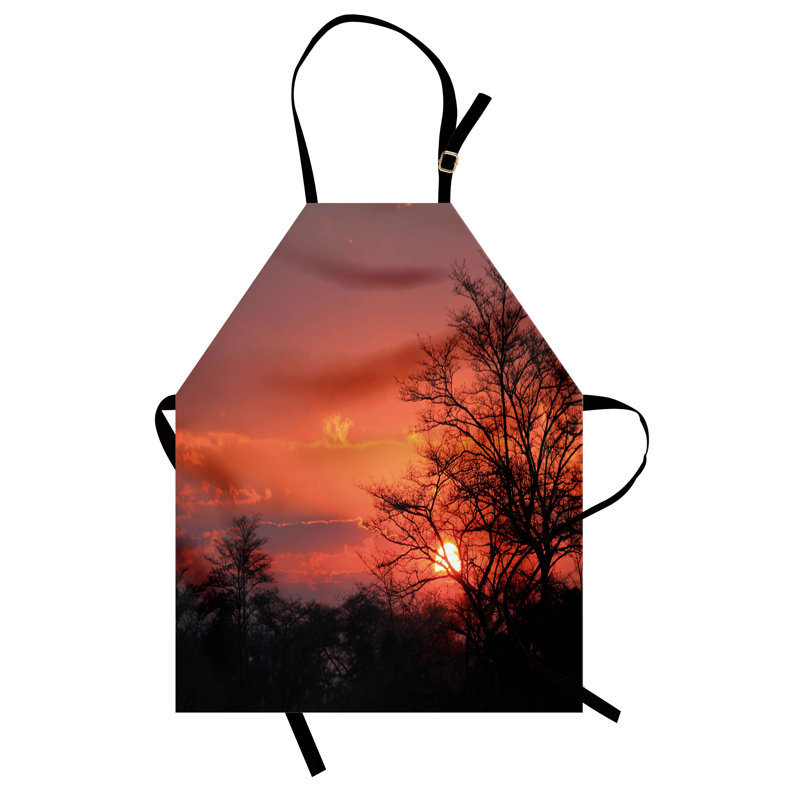 No Pattern Bib Apron