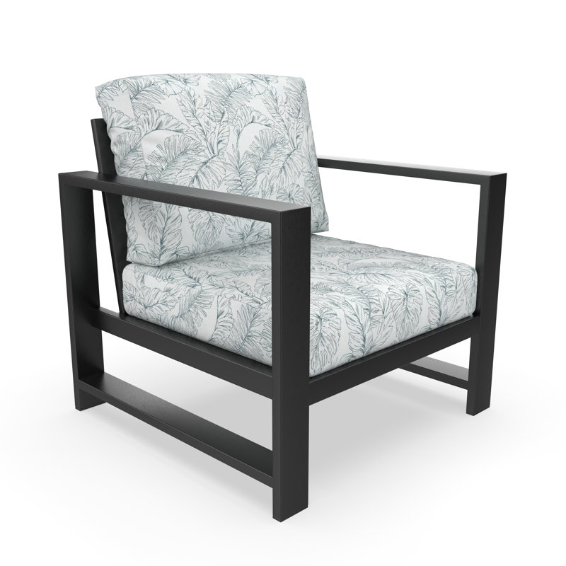 Dulcie Sunbrella® Patio Lounge Chair, Sunbrella Calm Laurel