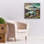 Art mural sur toile Gligor, "Mont Fuji au Japon" par Rey Klimt-1121495960