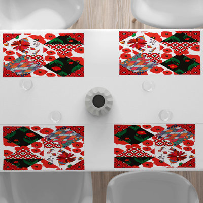 Polyester Patchwork Rectangle Placemat