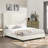 Queen Size  Boucle Upholstered Platform Bed-2019218320-2019218321