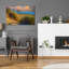 «Evening on Cannon Beach, peinture à l'huile» par Rick Berk, art mural en verre acrylique-114070724