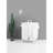 2 110L Laundry Hamper With Lid, White Cloth Basket For Clothes & , Deep Storage Cards Large, Lid And Sorting Bin