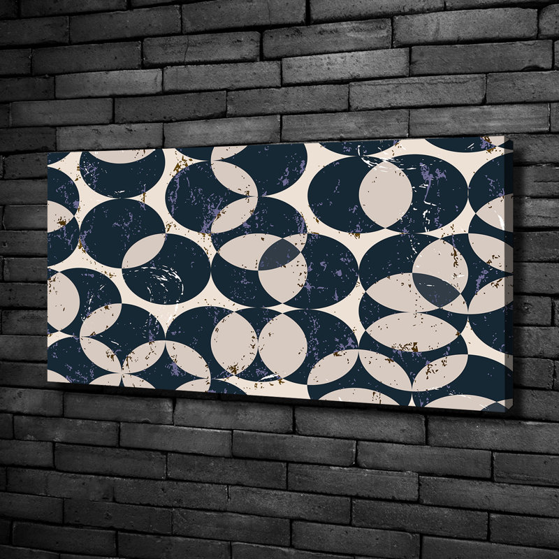 Geometric Background - Wrapped Canvas Print