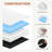 Alwyn Home Portable Tri Folding Medium Gel Memory Foam Mattress-764211034-795997002