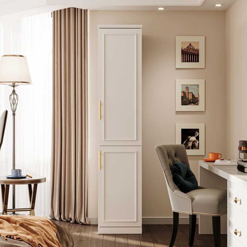 Armoire compacte à 2 portes au design élégant