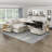 Meserve 121" Contemporary Square Arm Boucle Sectional with Pull-Out Bed-194444022-194030267