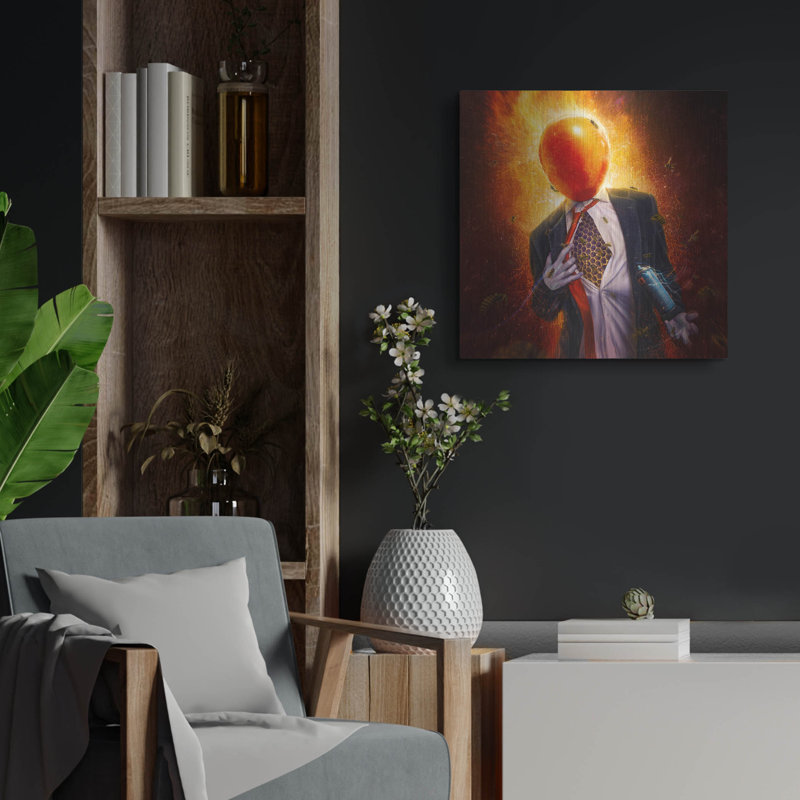 " Anxiety " by Mario Sanchez Nevado, 24" H x 24" W