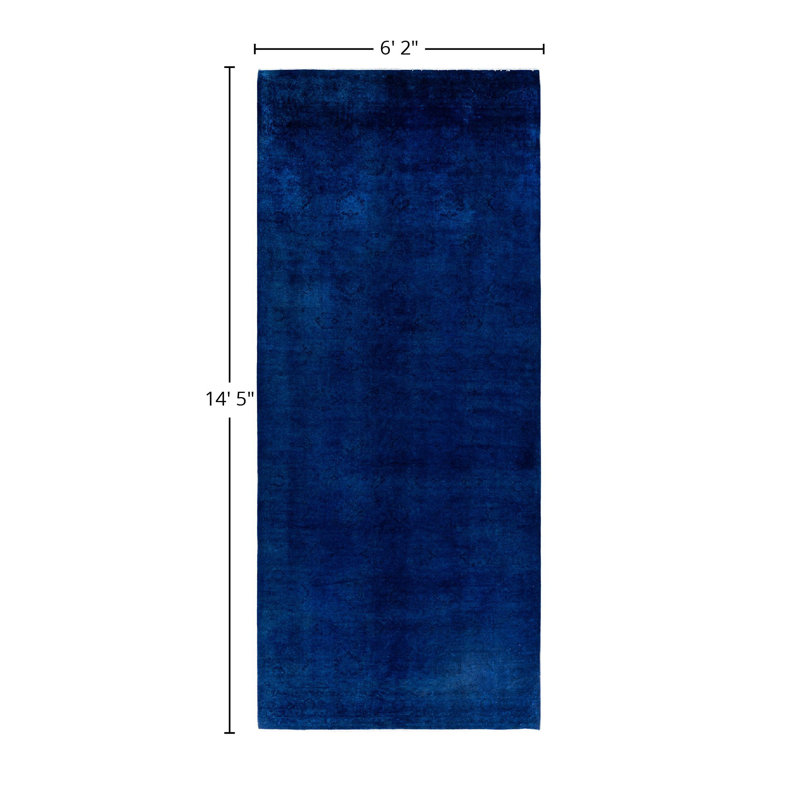 Ivancea One-of-a-Kind 6' 2" X 14' 5" Hand Knotted Area Rug