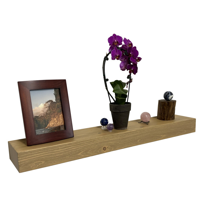 Anniek Fireplace Shelf Mantel, 42", Natural