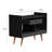 Boahaus Southampton Modern Home Bar Cabinet, Two Open Shelves, One Drawer, Compact for Small Spaces-686725574