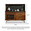 Buffet de rangement en bois massif Modern