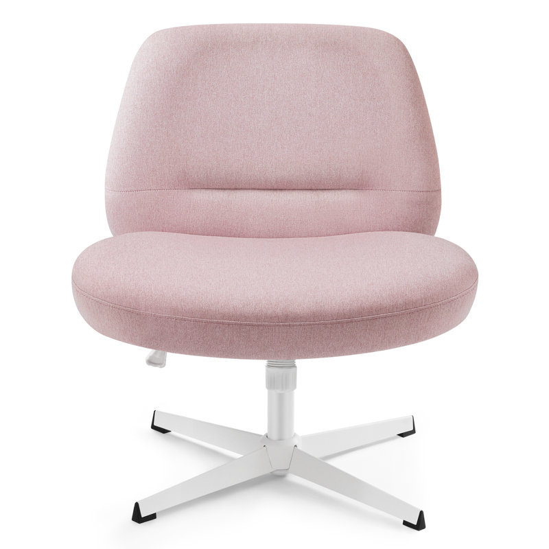 Rentiesville Cotton Blend Office Chair, Pink