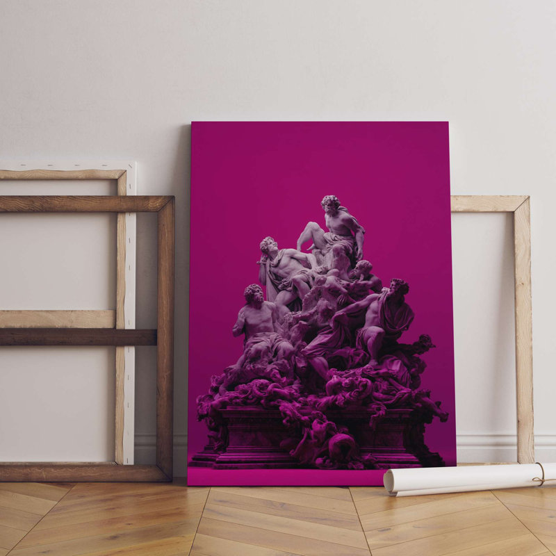 Superbe peinture sur toile décorative de 19,7 po x 27,6 po | 100% toile avec cadre 100% bois (épaisseur: 0,8 x 1,2 pouces) | Parfaite pour le salon, la chambre à coucher ou le bureau, cette œuvre d'art élégante convient à tout espace