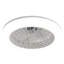 Ventilateur de plafond fermé de 18 pouces avec lumière et télécommande, ventilateur encastré moderne à profil bas sans pales pour la salle à manger de la cuisine de la chambre à coucher