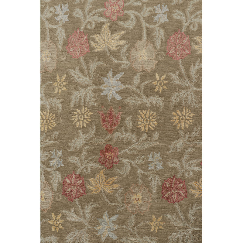 One-of-a-Kind No Hand Knotted Area Rug