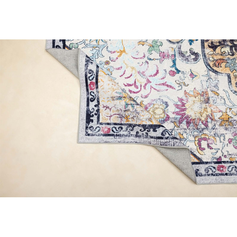 Tapis rectangulaire Andrie avec envers antidérapant, Rectangle 9 pi x 12 pi