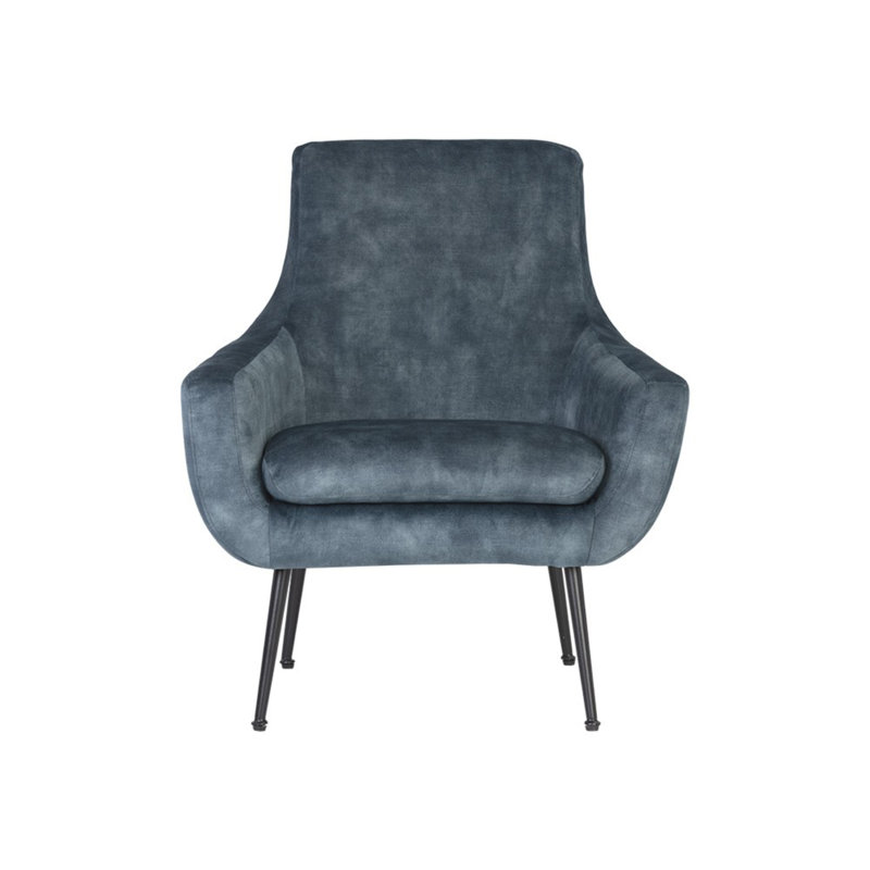 Chamar Armchair, Navy Blue