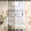Édredon blanc avec fourrure longue moelleuse, housse en fourrure de lit grand-121168259-121168257
