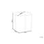 41cm Wide Irregular Solid Colour Pouffe Ottoman-1307585618