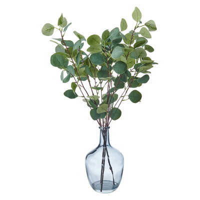 Elements Artificial Eucalyptus In Vase, 26 Inch