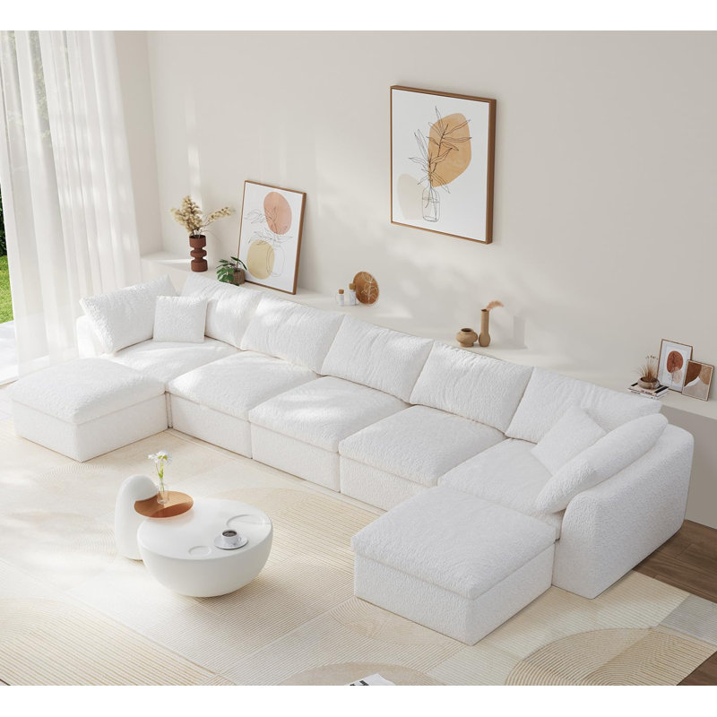 Canapé modulaire Boneless Cloud Couch, Blanc