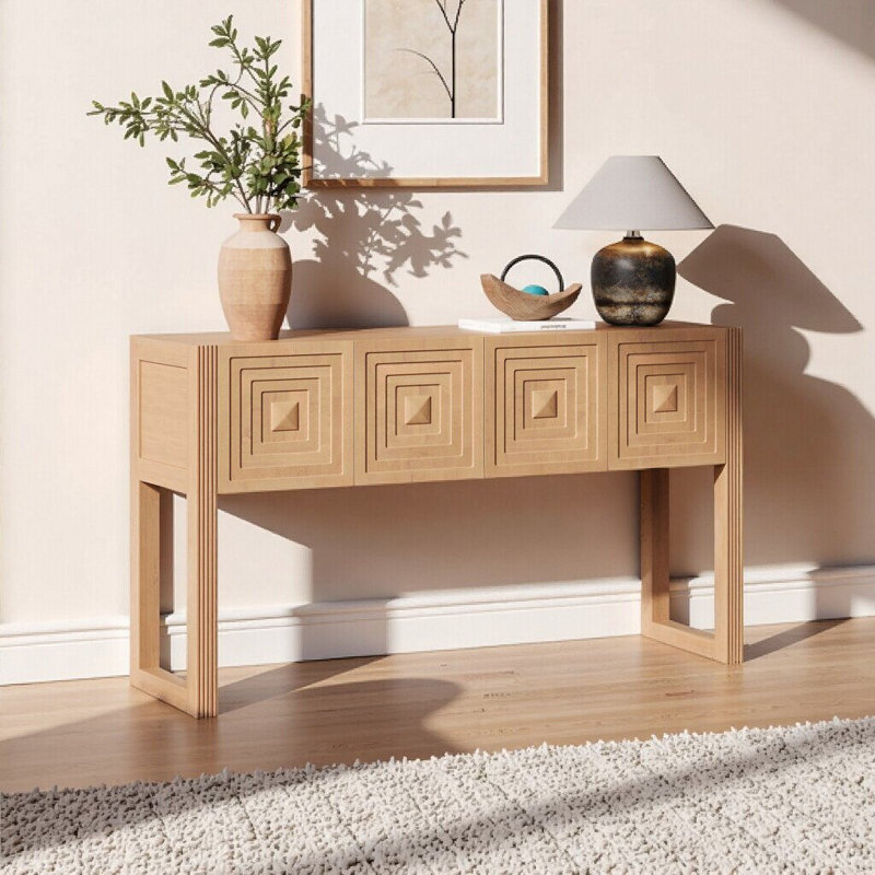 Console Elegant, Marron clair