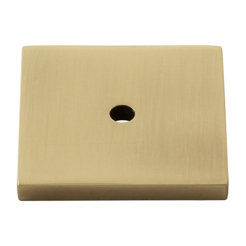 Parkview Brass Knob Backplate, Antique Brass
