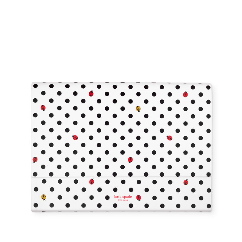 Porte-documents en accordéon, coccinelle