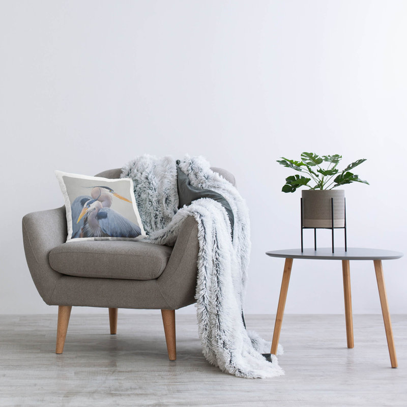 Polyester Throw Square Pillow Cover & Insert