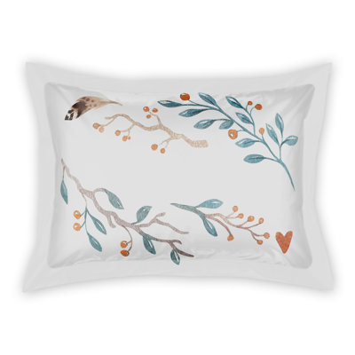 Taie décorative enveloppe de polyester Boho florals