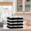 Cotton Stripe Waffle Dish Cloth Kitchen Towel-904504695