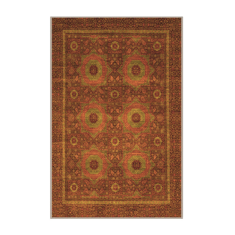 Abstract Indoor Rug, Rectangle 6' x 9'