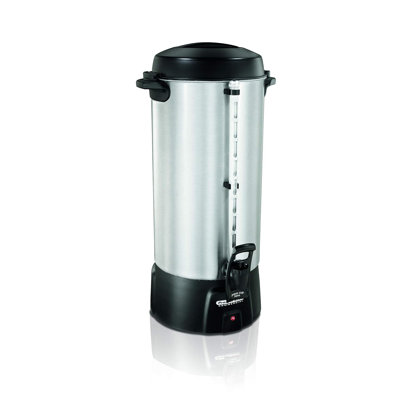 Proctor Silex Commercial 45100R Brushed Aluminum Coffee Urn, 100 Cup Capacity