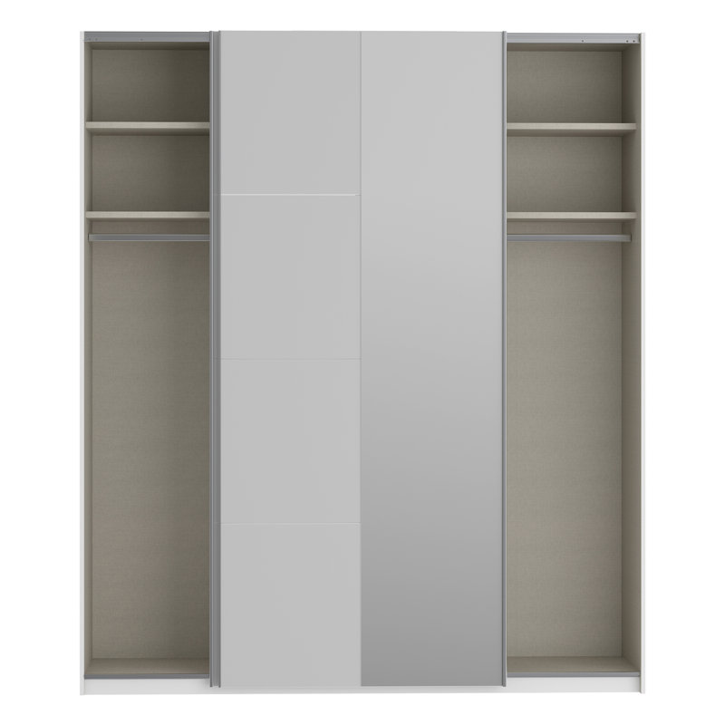 Tasani 2 Door Manufactured Wood Wardrobe