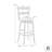 Baum Rubberwood Barstool With Fabric Seat-2027569841-2027569839-2027569838