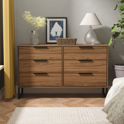 Turah 115 cm W Chest of 6 Drawers