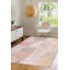 Tapis décoratif beige à motif tissé patchwork rétro-1781809649