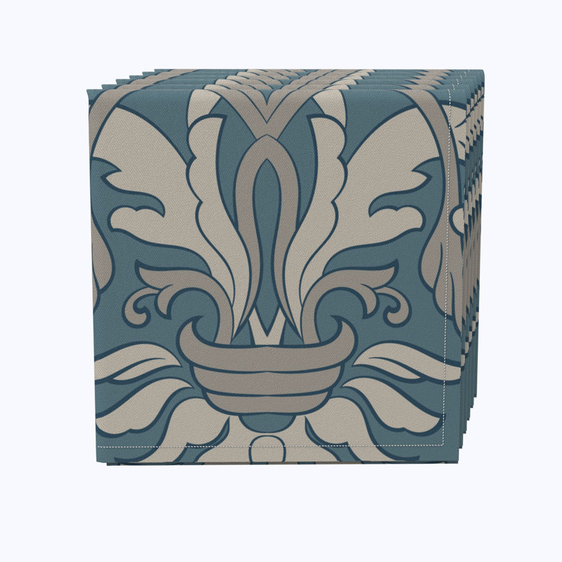 Cotton Floral Square Napkin